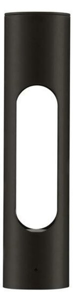NOVA LUCE venkovní sloupkové svítidlo ELLERY černý hliník a akryl LED 12W 3000K 100-240V IP65 9100916