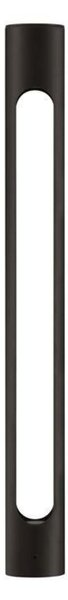 NOVA LUCE venkovní sloupkové svítidlo ELLERY černý hliník a akryl LED 12W 3000K 100-240V IP65 9100918