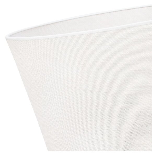 Závěsné svítidlo Juta, 1x bílé jutové stínítko, (fi 44cm), w