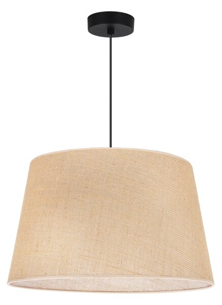 Závěsné svítidlo Juta, 1x jutové stínítko, (fi 44cm), b