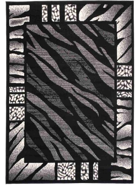Kusový koberec PP Normia černý 80x150cm