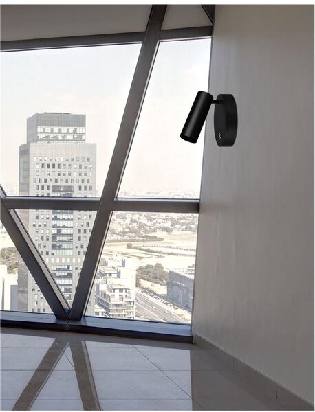 Nova Luce Bodové svítidlo UMBERTO, dotykový vypínač na těle GU10 1x40W Barva: Bílá
