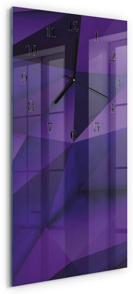 Skleněné hodiny vertikální Vzor zsppc-30x60-00179046