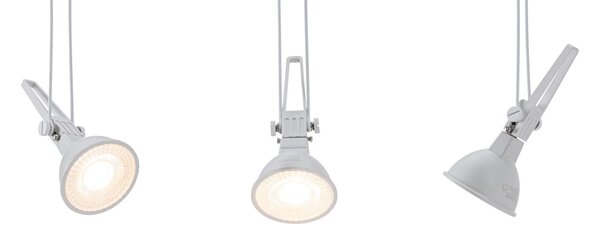Paulmann 94488 Comet, bílý spot pro lankový systém, 1xGU5,3 max.50W