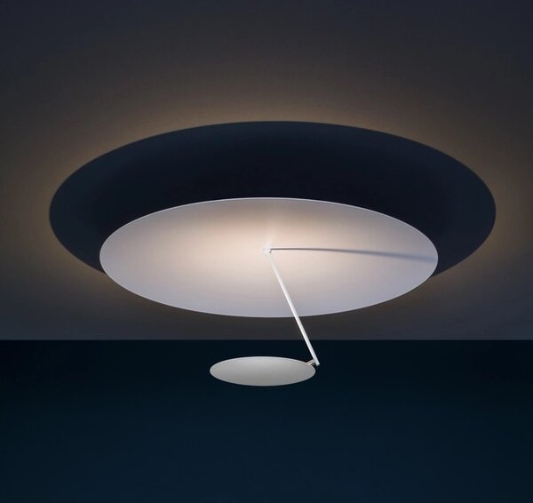 Catellani & Smith Luxusní stropní LED svítidlo Lederam C180, 2700K, 1x15W Barva: Bílá