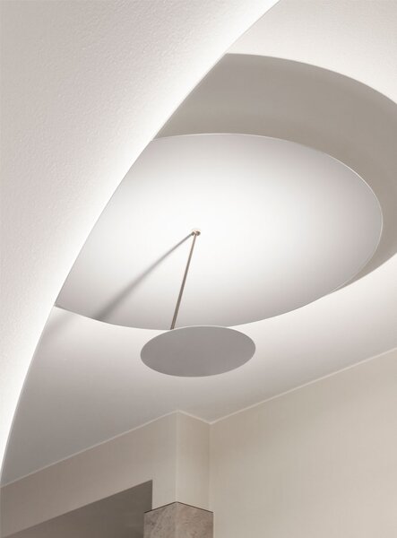 Catellani & Smith Luxusní stropní LED svítidlo Lederam C180, 2700K, 1x15W Barva: Bílá