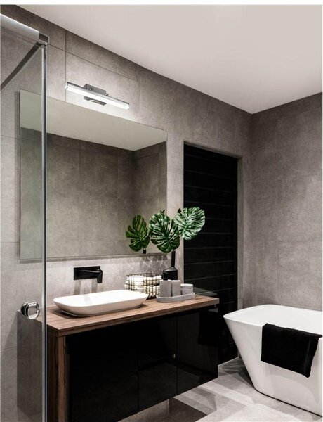 Nova Luce Nástěnné svítidlo nad zrcadlo VANESE, LED 12W 3000K IP44