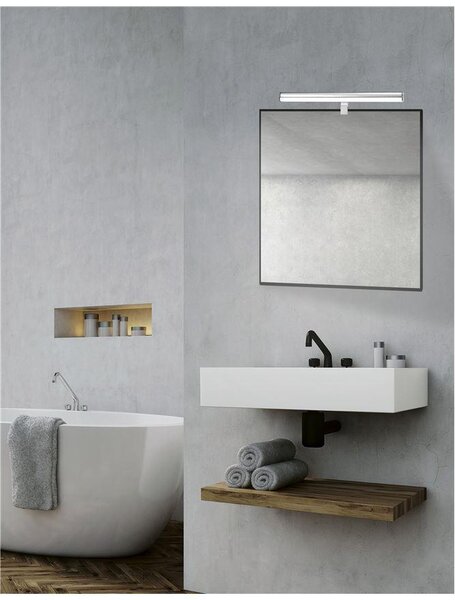 Nova Luce Nástěnné svítidlo nad zrcadlo VANESE, LED 12W 3000K IP44