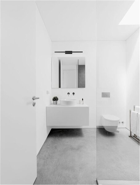 Nova Luce Nástěnné svítidlo nad obrazy a zrcadla FLAT, LED 18W 3000K IP44, 63cm Barva: Bílá