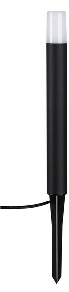 Paulmann 94536 Plug&Shine Flarea, vekovní černé sloupkové svítidlo LED 3,6W 3000K, výška 40cm , IP65
