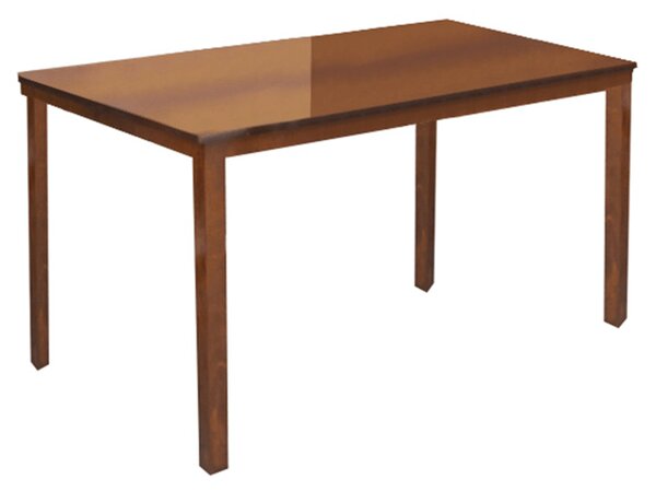 TEMPO Jídelní stůl, ořech, 135x80 cm, ASTRO NEW