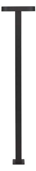 NOVA LUCE venkovní sloupkové svítidlo OFIR černý hliník a akryl LED 10.3W 3000K 220-240V 92st. IP54 9002868