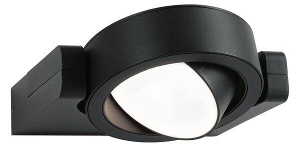 Paulmann 94406 Swivea, venkovní nástěnné svítidlo otočné 360°, LED 8W 3000K, tmavě šedá, IP44
