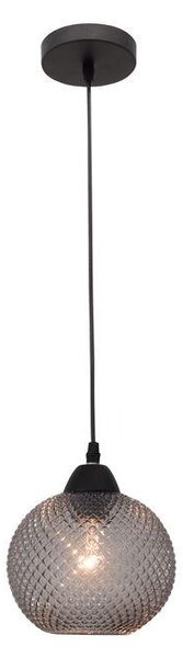Nova Luce Závěsné svítidlo VIENTI, 18cm, E27 1x12W Barva: Modré sklo