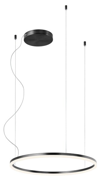 Redo 01-1948-DALI Orbit direct, závěsné kruhové svítidlo, 40,5W LED 3000K DALI, černá, prům. 60cm