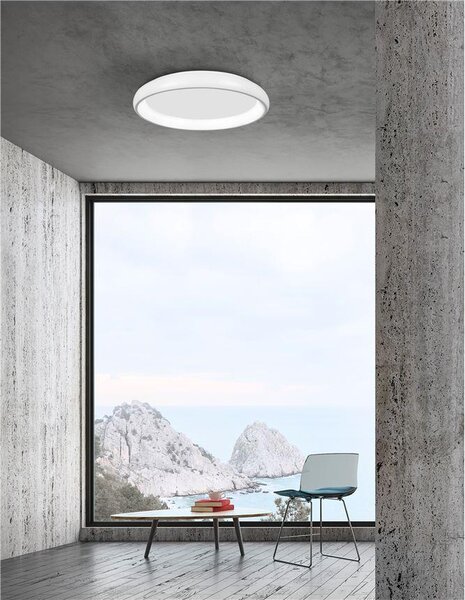 Nova Luce Stropní LED svítidlo ALBI, 50W 3000K stmívatelné Barva: Hnědá