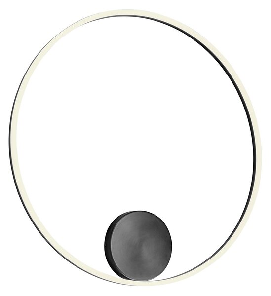 Redo 01-1946-TRIAC Orbit direct, nástěnné/stropní kruhové svítidlo, 55W LED 3000K stmívatelné TRIAC, černá, prům. 80cm