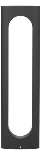 NOVA LUCE venkovní sloupkové svítidlo PORTAL černý hliník a akryl LED 13.5W 3000K 220-240V 296st. IP54 9002841