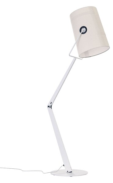 Diesel 50570 5400 Fork floor, podlahová lampa z béžového kovu a béžové tkaniny, 2x25W E14, výška 170,4cm