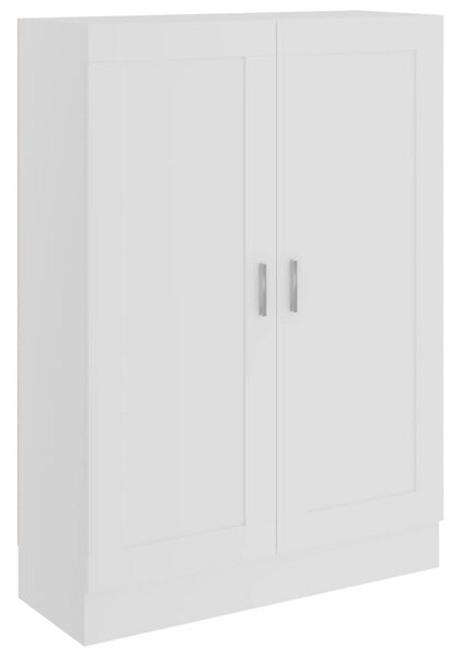 Knihovna Richy - dřevotříska - 82,5x30,5x115 cm | bílá