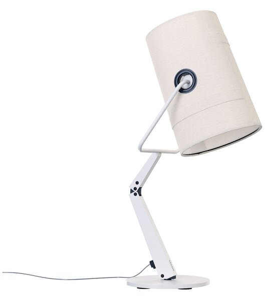Diesel 50580 5400 Fork table, stolní lampa z béžového kovu a béžové tkaniny, 1x15W E14, výška 56cm