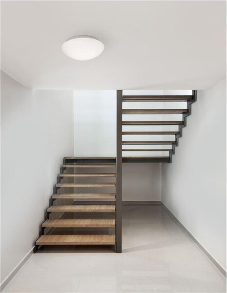 Nova Luce Stropní svítidlo BREST stropní svítidlo bílé opálové sklo a kov E27 2x12W, IP44