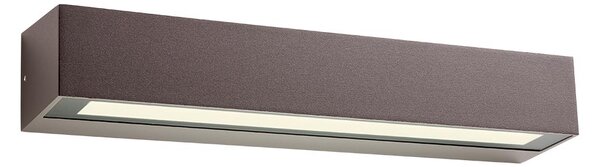 Redo Nástěnné venkovní LED svítidlo AROOS 14,5W, d. 38 cm, IP65 Barva: Bílá, Teplota světla: 2700K