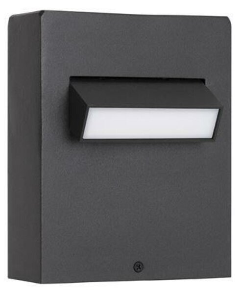 NOVA LUCE venkovní sloupkové svítidlo ZELDA černý hliník a akrylový difuzor proti oslnění LED 6W 3000K 100-240V IP65 9020925