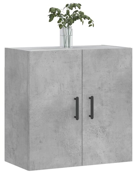 Nástěnná skříňka betonově šedá 60 x 31 x 60 cm kompozitní dřevo