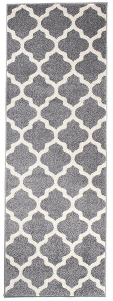 Kusový koberec Berda šedý atyp 70x250cm