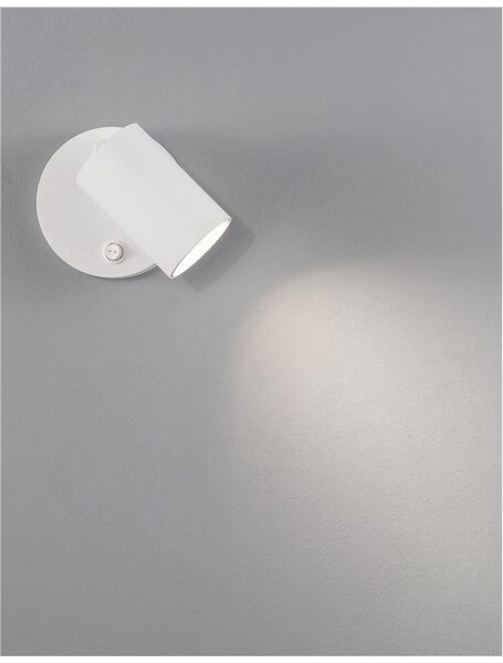 Nova Luce Bodové svítidlo NET, vypínač na těle GU10 1x10W Barva: Bílá