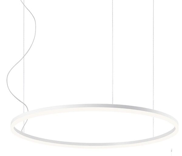Redo 01-1914-TRIAC Orbit direct, závěsné kruhové svítidlo, 55W LED 4000K stmívatelné TRIAC, bílá, prům. 80cm