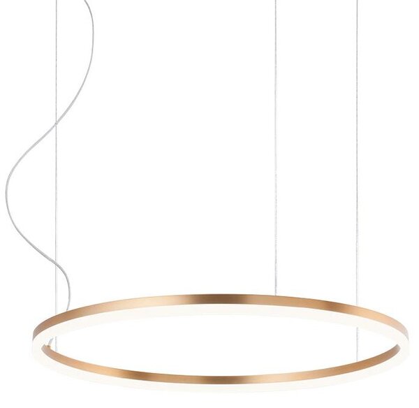 Redo 01-1711-TRIAC Orbit direct, závěsné kruhové svítidlo, 40,5W LED 3000K stmívatelné TRIAC, bronz, prům. 60cm