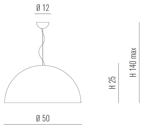 Metal lux 271.050.05 Chiara, závěsné svítidlo 1xE27, saténově zlatá, průměr 50cm
