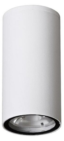 NOVA LUCE venkovní stropní svítidlo CECI bílý hliník skleněný difuzor Osram LED 3W 3000K 100-240V 52st. IP65 9220021