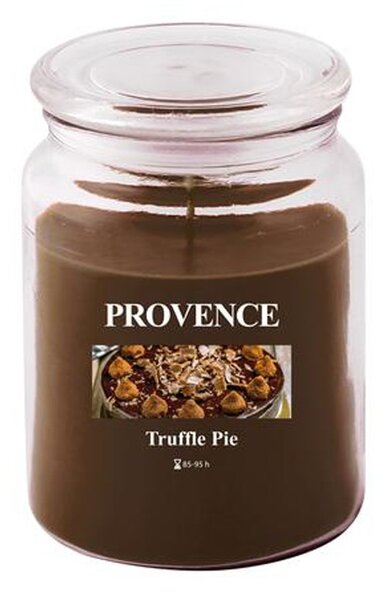 Provence Vonná svíčka ve skle 95 hodin lanýžový koláč