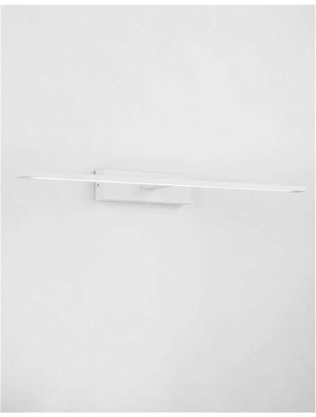 Nova Luce Nástěnné svítidlo nad zrcadlo MONDRIAN 62cm, LED 20W 3000K IP44 Barva: Černá