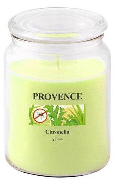 Provence Vonná svíčka ve skle 95 hodin citronela