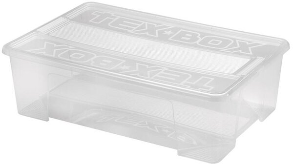 Heidrun Plastový úložný box s víkem TexBox 28l