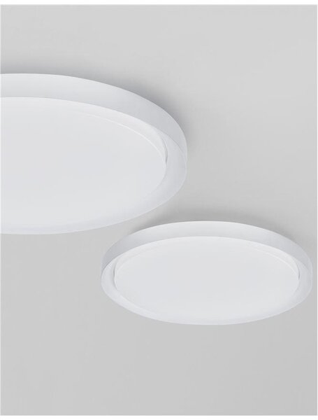 Nova Luce Stropní LED svítidlo TROY, 50W 3000K stmívatelné Barva: Černá