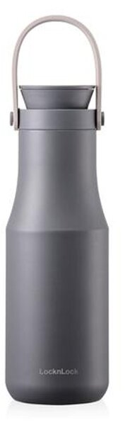 Lock&Lock Nerezová termoska s uchem Metro 470ml šedá