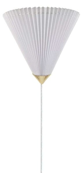 Globen Lighting - Matisse Nástěnné Svítidlo White/BrassGloben Lighting - Lampemesteren
