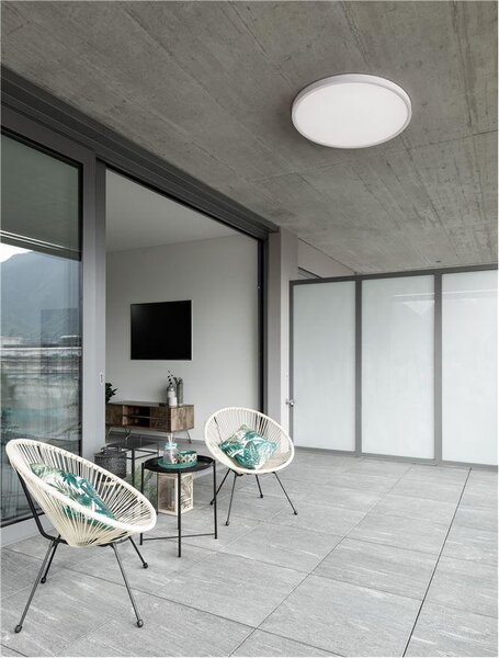 Nova Luce Stropní LED svítidlo DIXIE, ø 40 cm, 36W 3000K/4000K/6500K Barva: Bílá