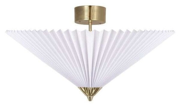 Globen Lighting - Matisse Stropní Lampa Brass/White - Lampemesteren