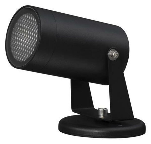 NOVA LUCE venkovní svítidlo s bodcem DESTRY černý hliník a čiré sklo plástvový difuzor proti oslnění GU10 1x10W 220-240V bez žárovky IP54 9136184