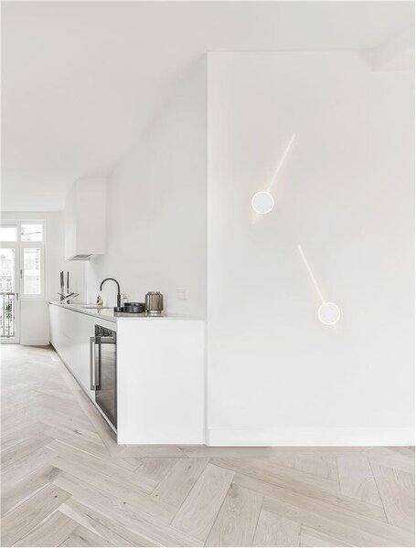 Nova Luce Nástěnné LED svítidlo CLOCK, 3000K Barva: Černá