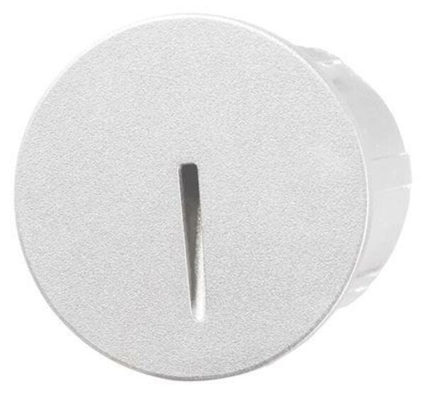 NOVA LUCE venkovní zapuštěné svítidlo do zdi CIRCE bílý hliník LED 3W 220-240V 3000K IP54 9136186