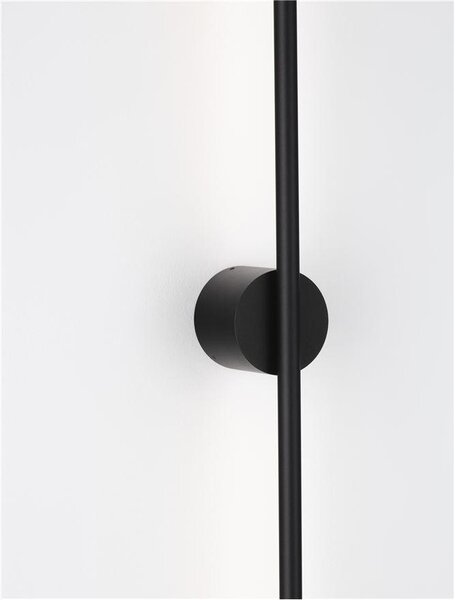 Nova Luce Nástěnné LED svítidlo ADEN 15W 3000K hliník černá, IP44