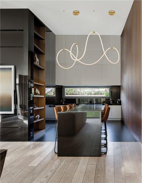 Nova Luce Závěsné LED svítidlo CERELIA, d. 150 cm 57W 3000K stmívatelné