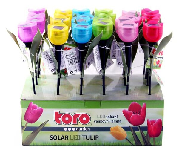 Toro Solární venkovní LED světlo tulipán